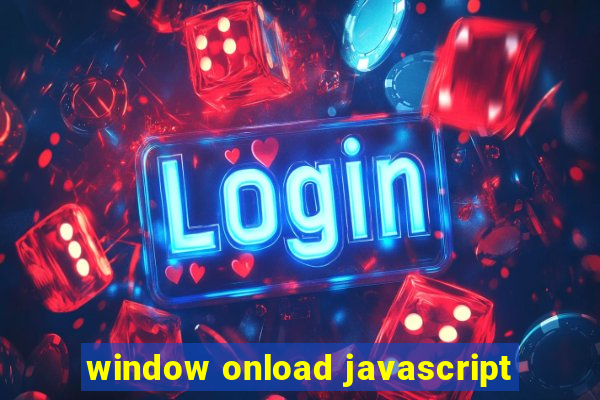 window onload javascript