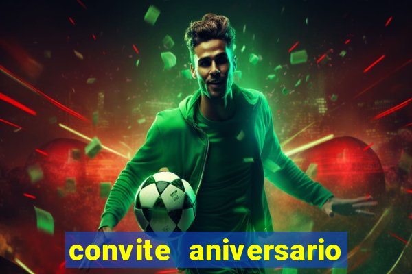 convite aniversario infantil futebol