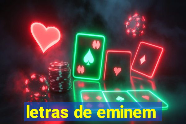 letras de eminem