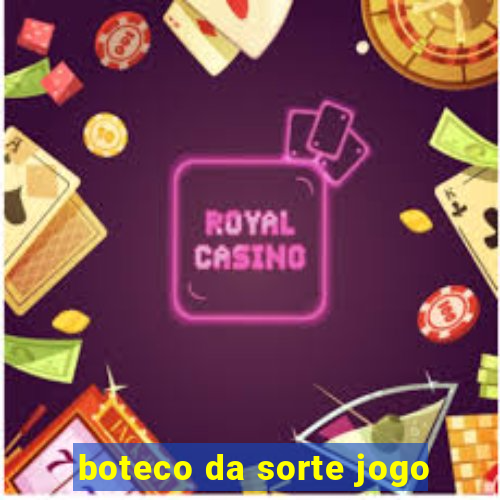 boteco da sorte jogo