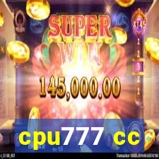 cpu777 cc