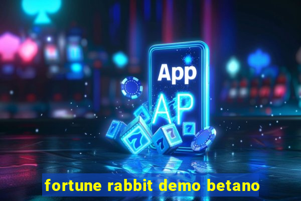 fortune rabbit demo betano