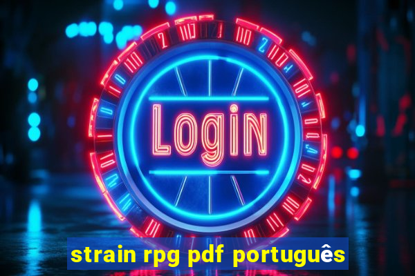 strain rpg pdf português