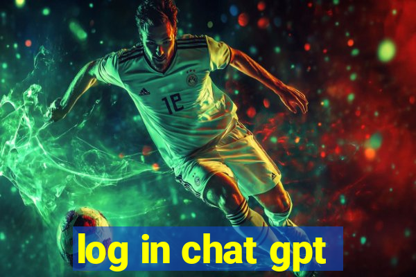 log in chat gpt