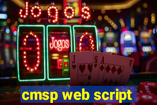 cmsp web script