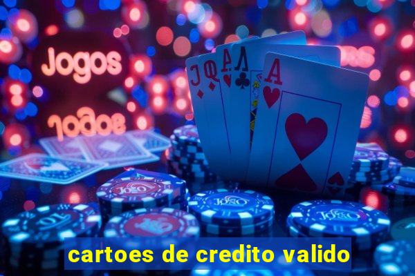 cartoes de credito valido