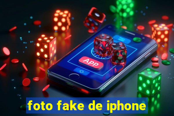 foto fake de iphone