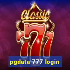 pgdata 777 login